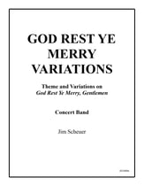 God Rest Ye Merry Variations Concert Band sheet music cover